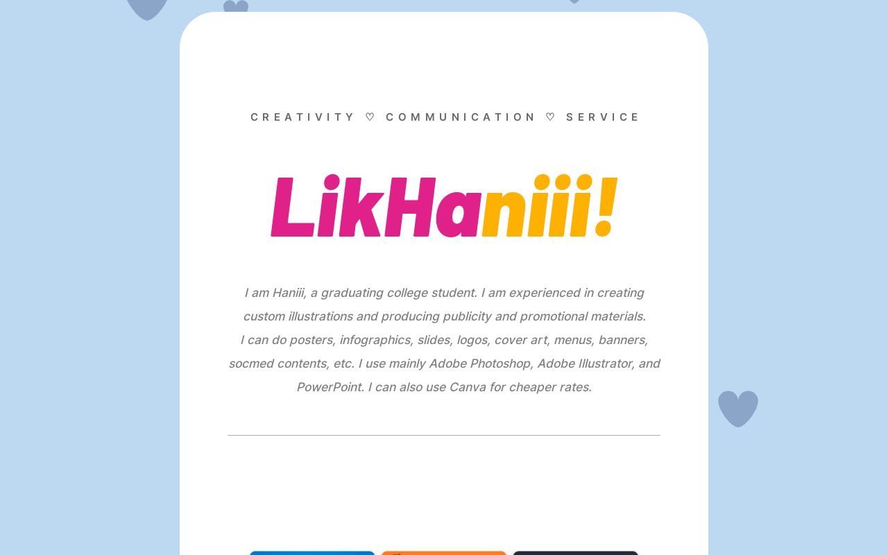 Carrd profile picture for @likhaniii